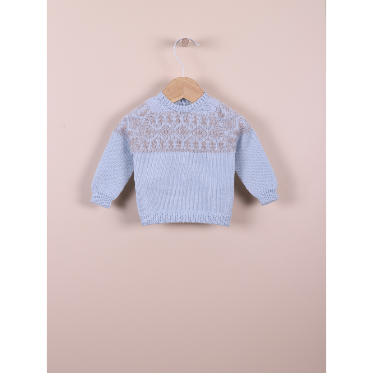 Sweet Rose Jacquard Zip Sweater Jacket - Ivory Multi